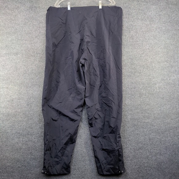 FedEx Stan Herman Men's Nylon Rain Pants Blue Size L Uniform Employee - Picture 2 of 10